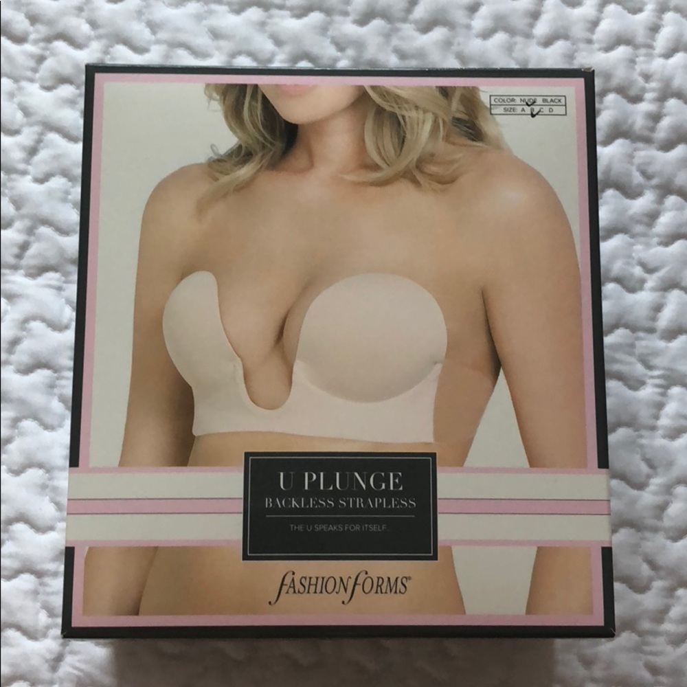 Brand new never worn, in box U Plunge Backless Bra